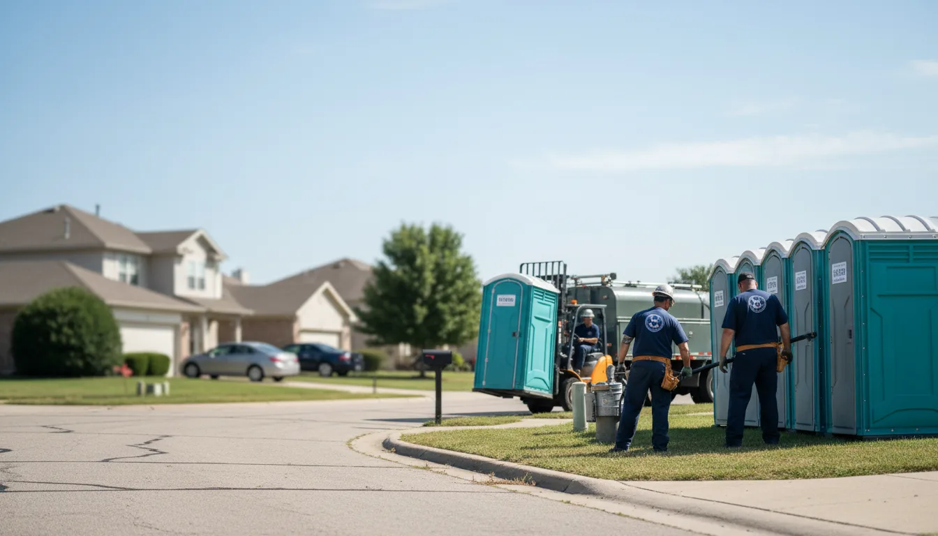 Porta Potty Rental in Murdock, IL near me